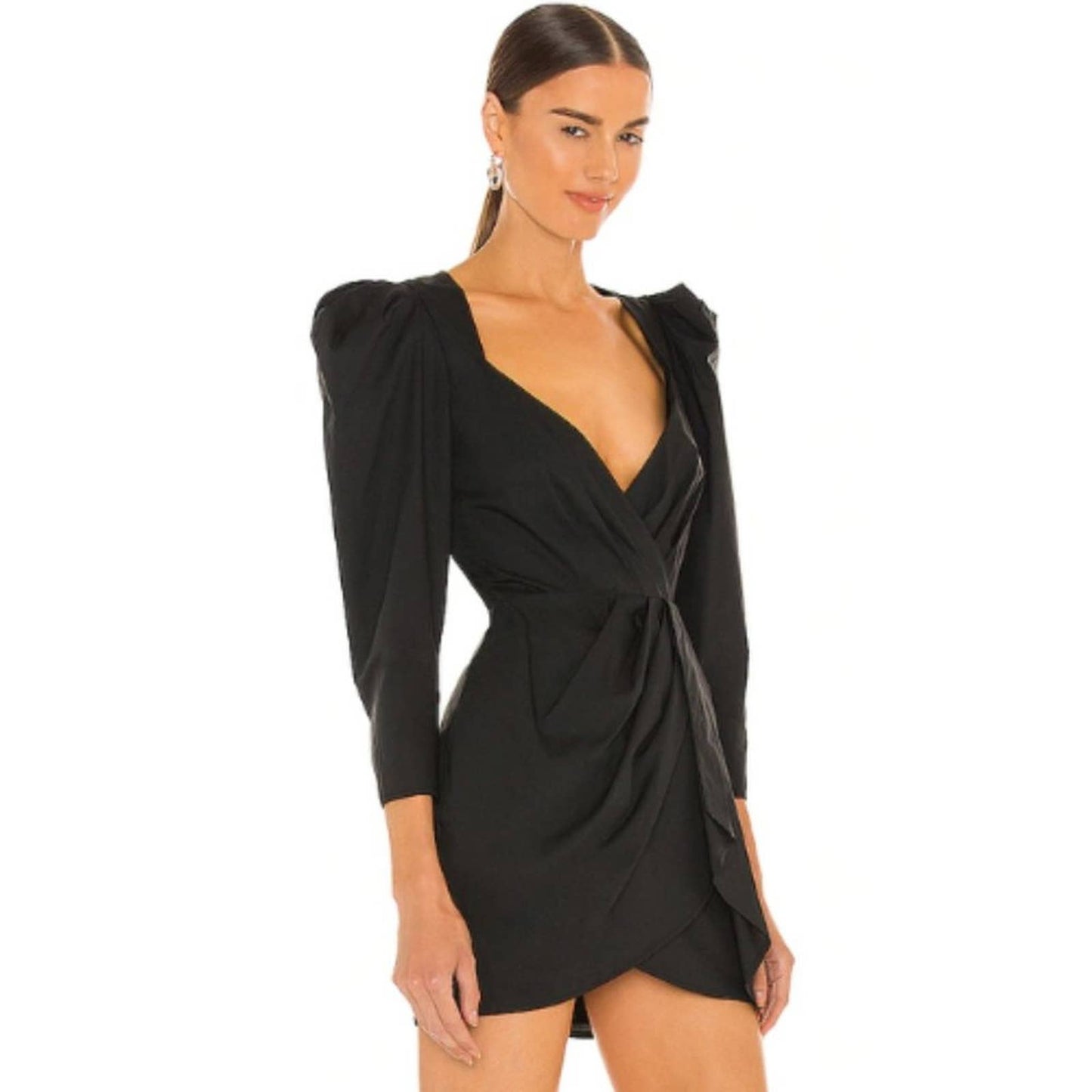 NBD Malone Mini Dress in Black NWT Size XS