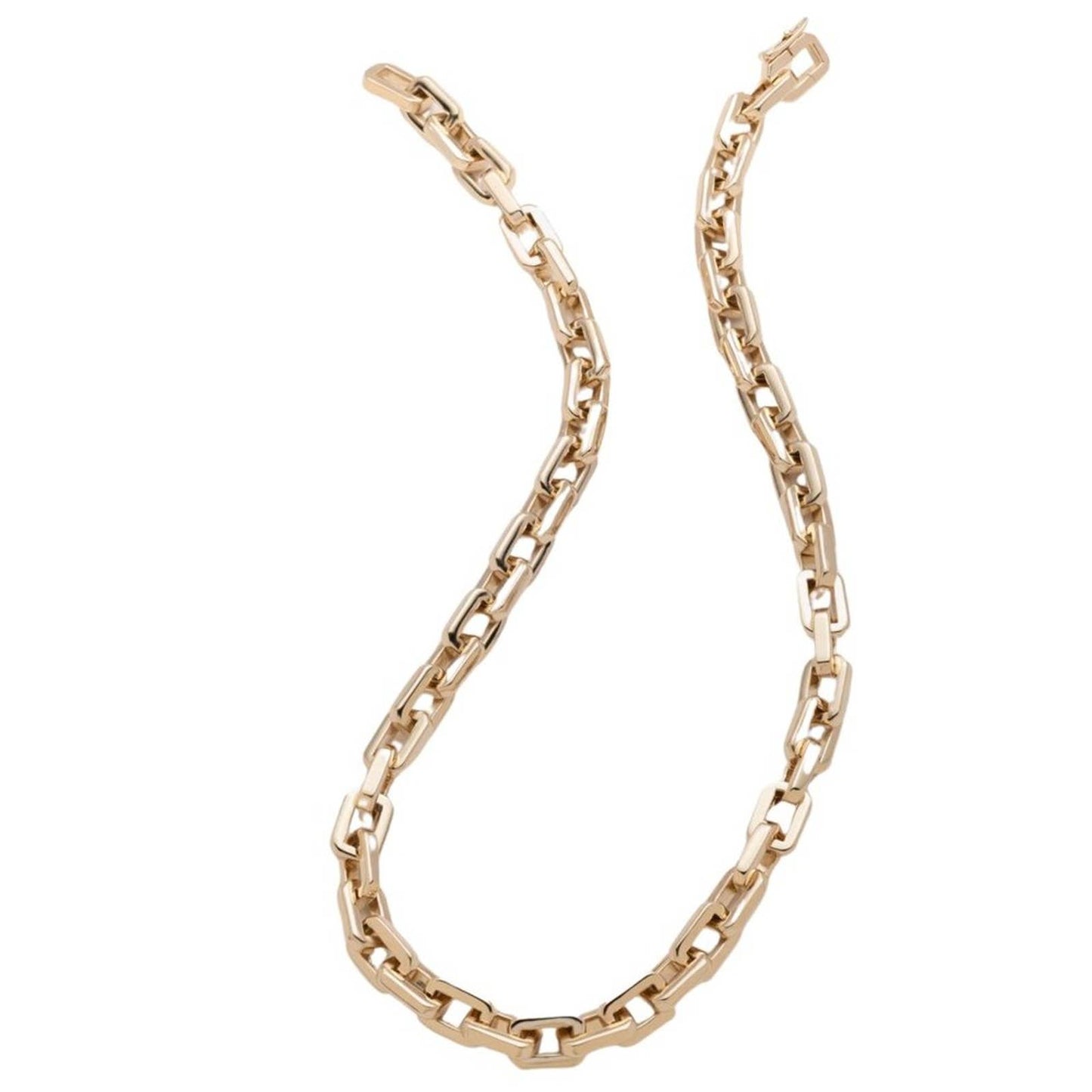 Eddie Borgo Supra Chain Link Necklace 17 inch Brand New