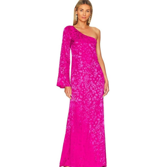 House of Harlow 1960 x REVOLVE Ulrich Maxi Dress Deep Fuchsia NWOT Size …