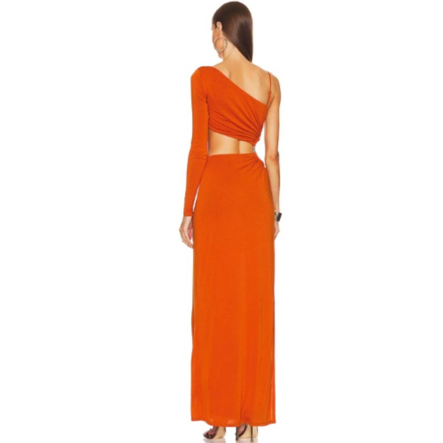 Camila Coelho x REVOLVE Jocelyn Maxi Dress in Rust NWT Size XL