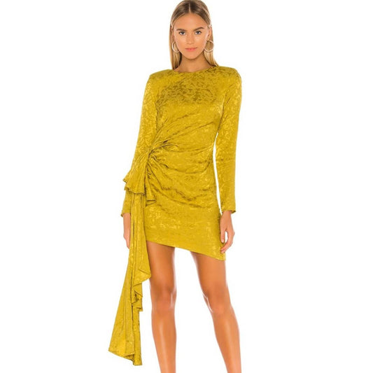 Lovers and Friends Matilda Mini Dress in Citron Green NWT Size Small