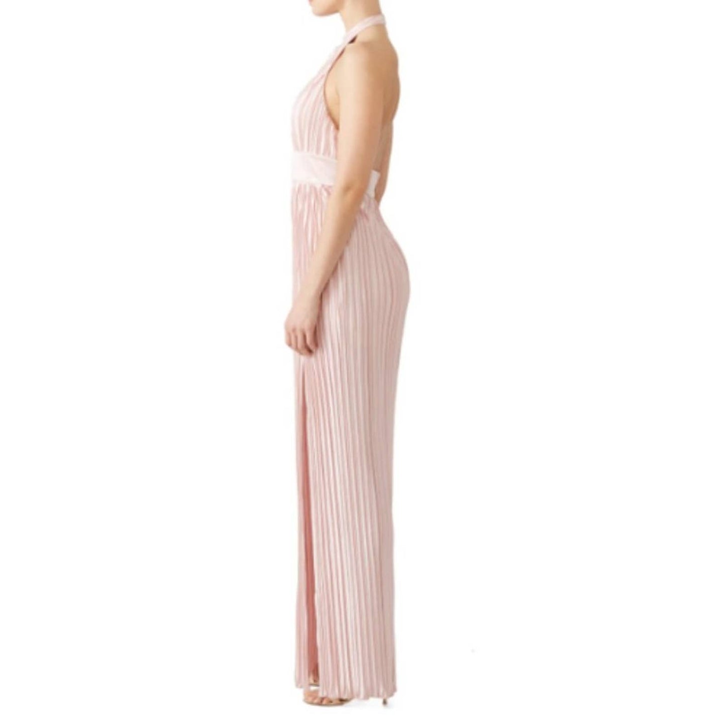 The Jetset Diaries TJD Blush Aster Halter Gown in Pink in Size 4