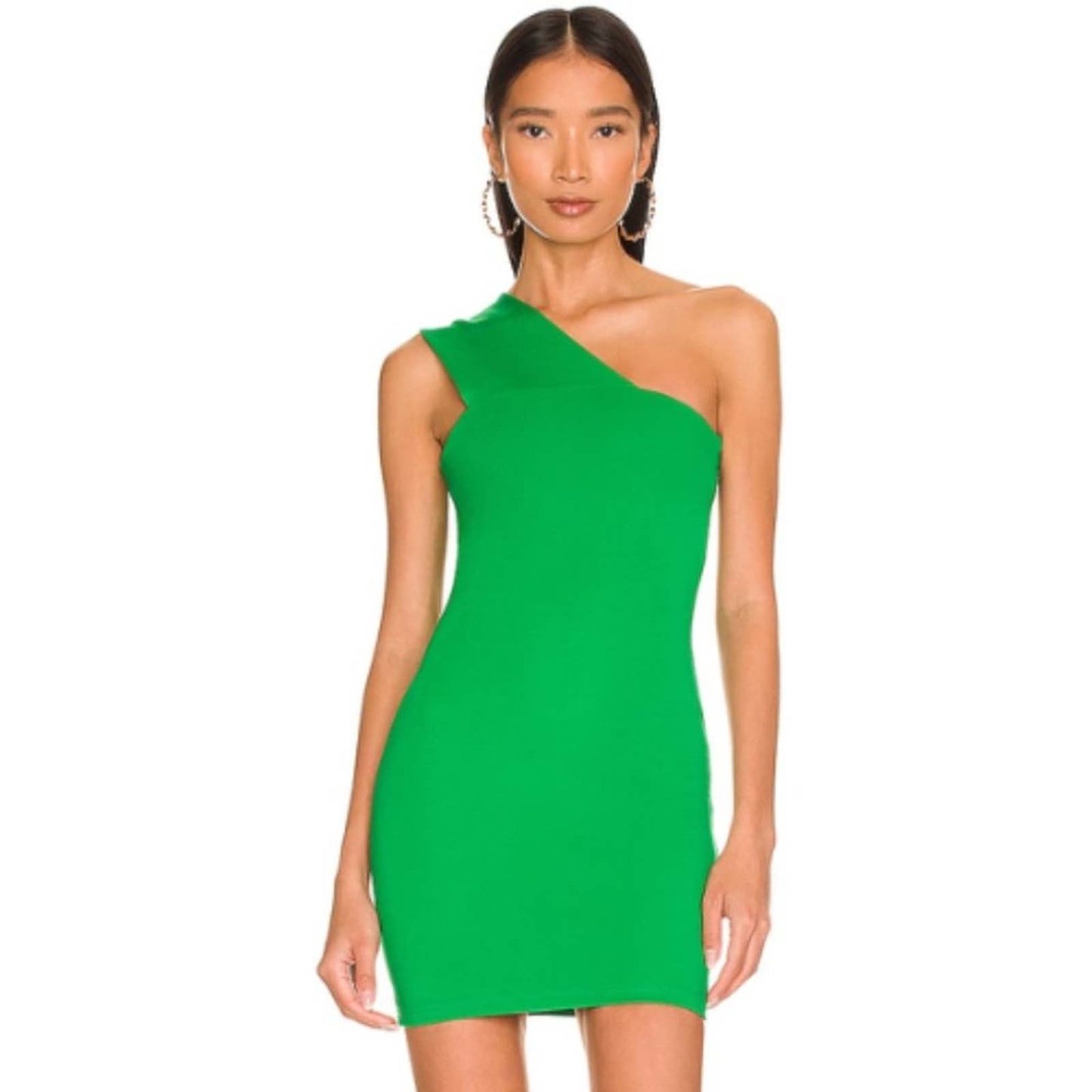 superdown Rockie One Shoulder Dress in Green NWT Size Small