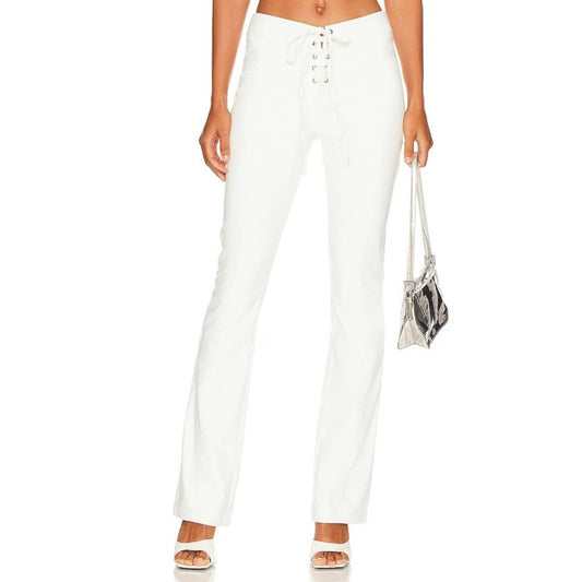 Revolve h:ours Annalise Pant in Ivory NWOT Size XS