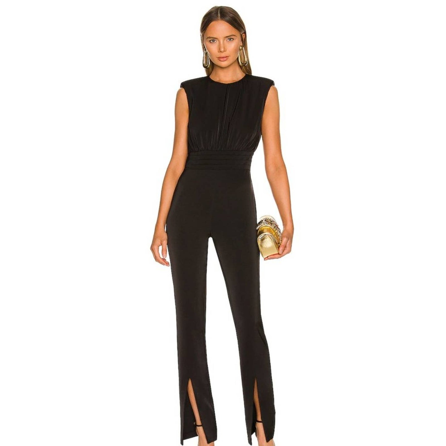 NBD Adler Jumpsuit in Black NWT Size Small