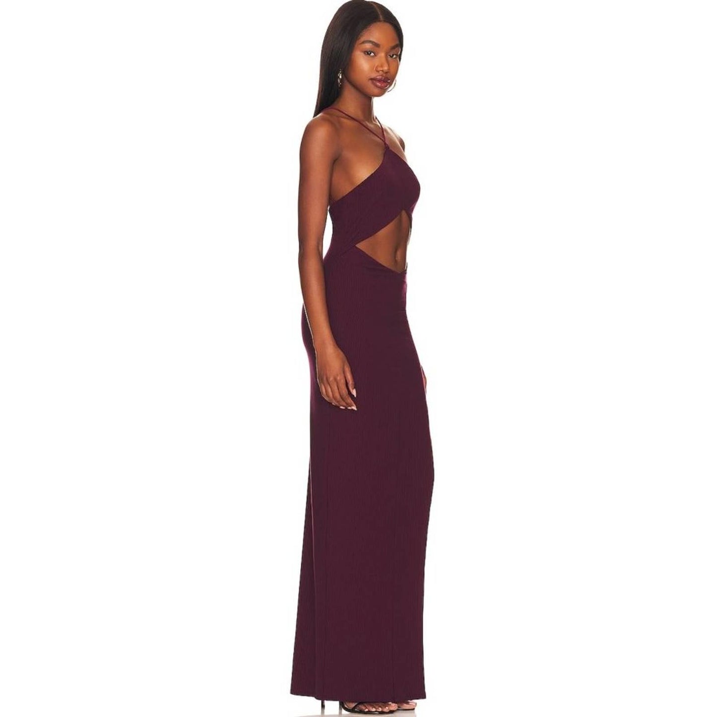 NOT YOURS TO KEEP Angela Gown in Plum NWT Size XS