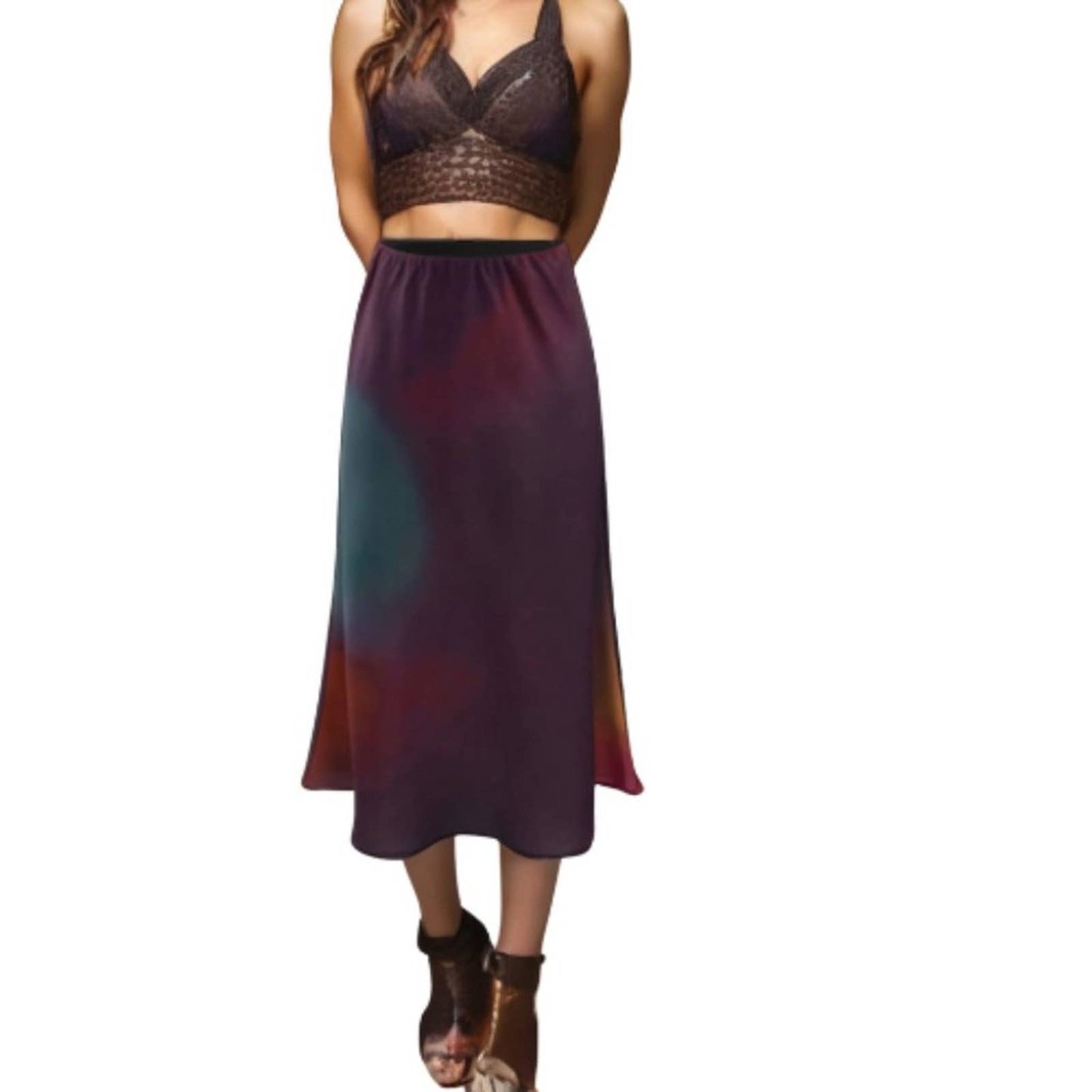 Mica's Boutique Ombre Skirt NWT Size Medium