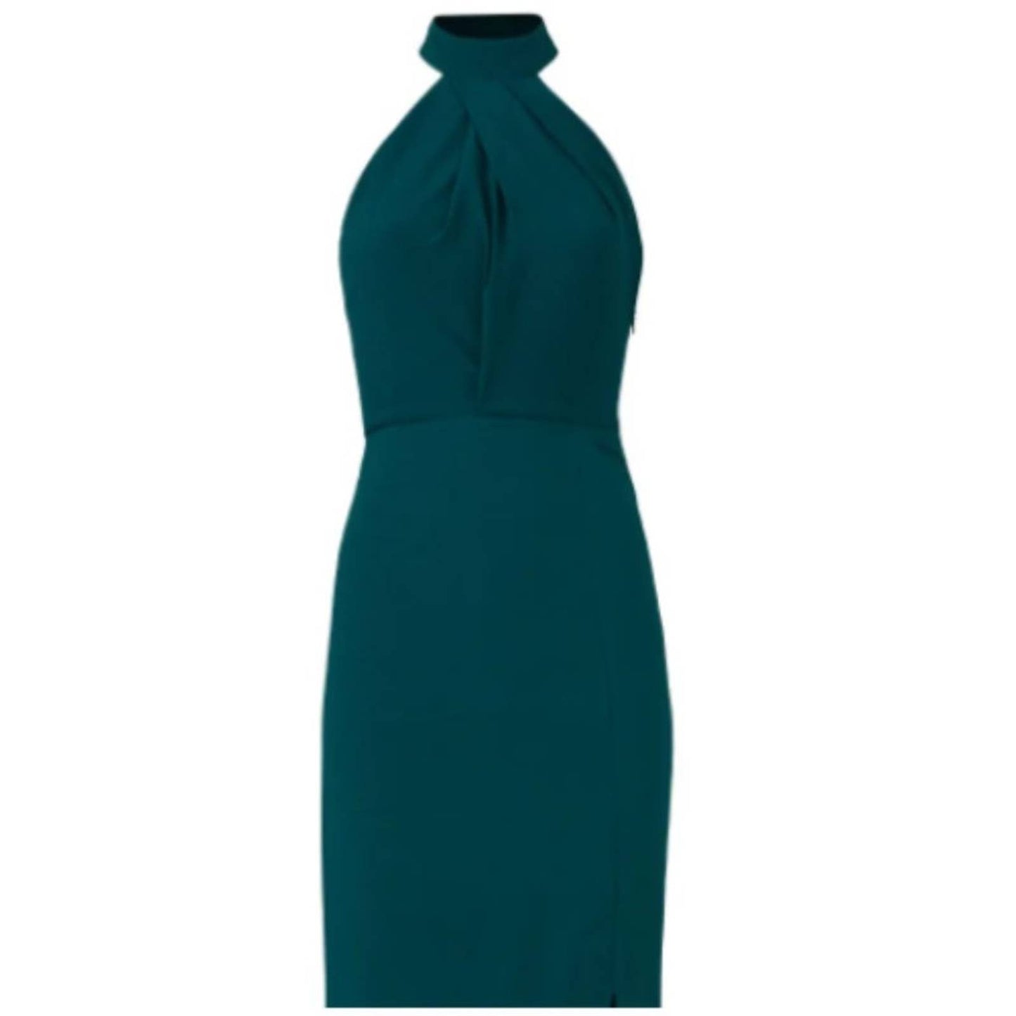 StyleStalker Bree Halter Dress in Green Size Small