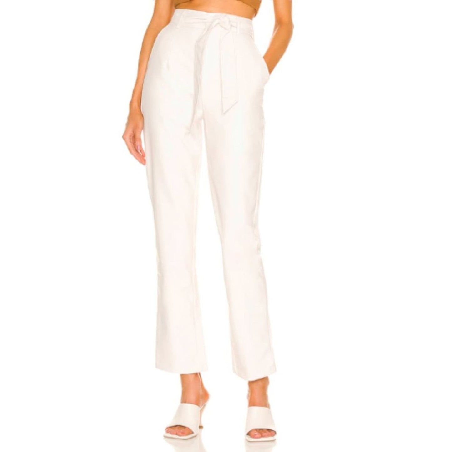 MORE TO COME Alani Pant in White NWT Size Small