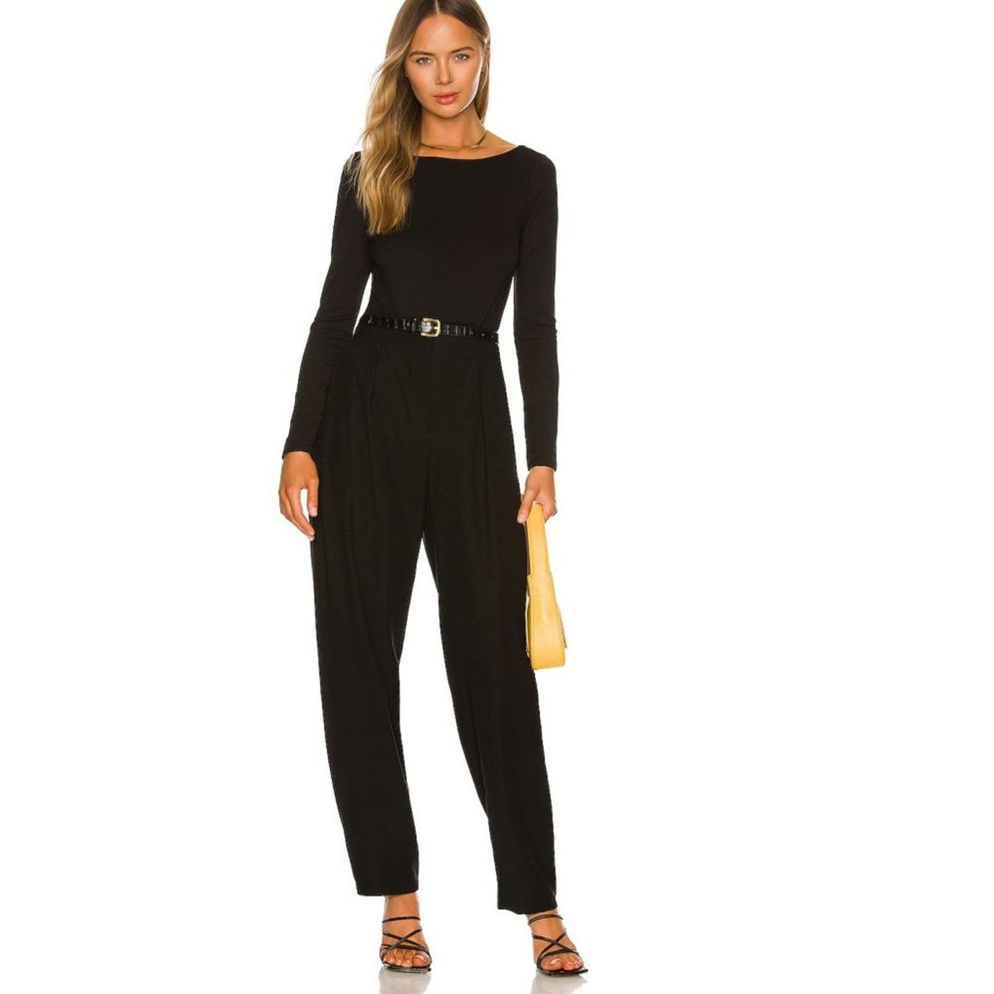 LBLC The Label Monica Bodysuit in Black  NWT Size XS