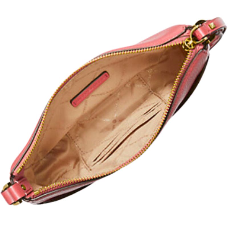 Michael Kors Dover Small Leather Crossbody Bag in Tea Rose  NEW