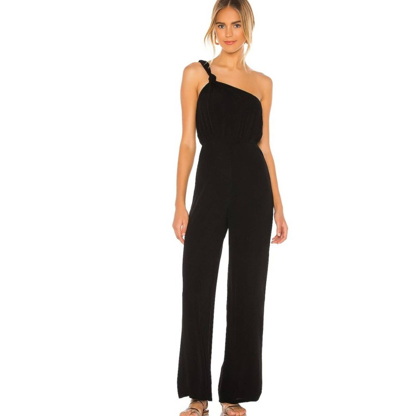 Privacy Please Blanche Jumpsuit in Black NWT Size Small