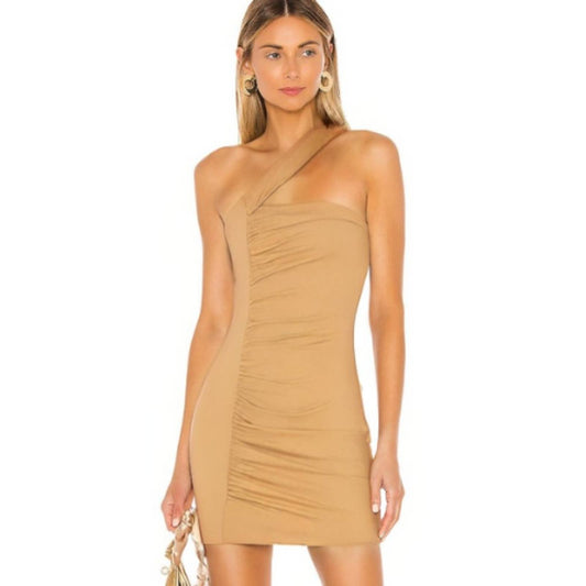 NBD Cheyenne Mini Dress in Nude NWOT Size Small