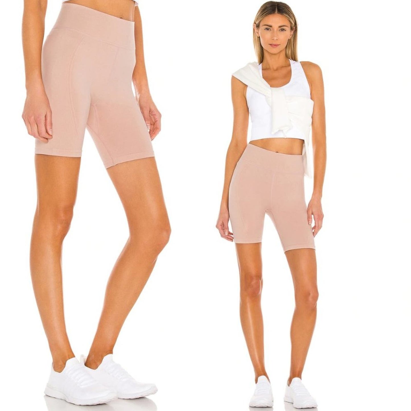 L'urv Euphoria Seamless Short in Blush NWT Size XS