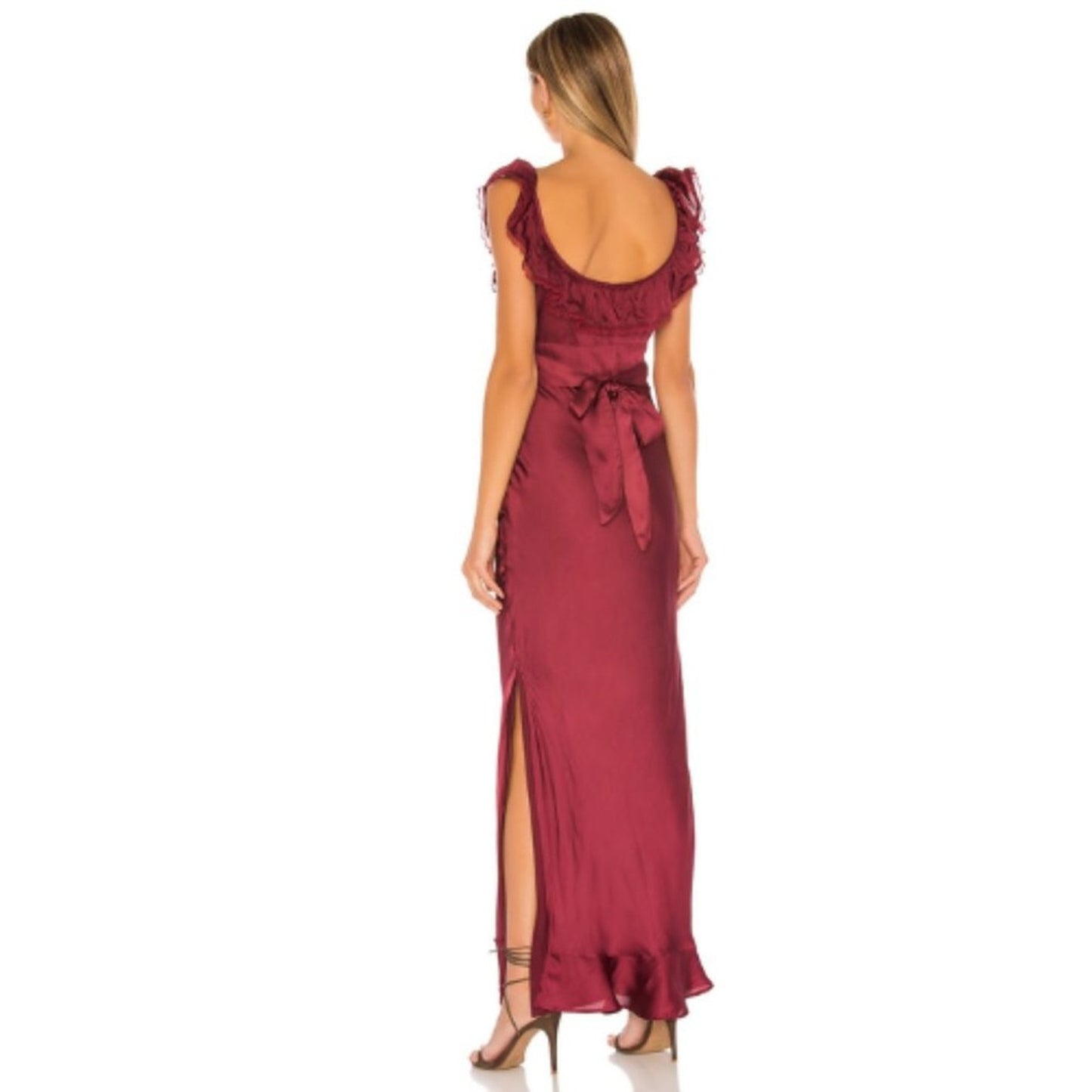 Tularosa Vanna Dress in Cabernet Red NWOT Size Small