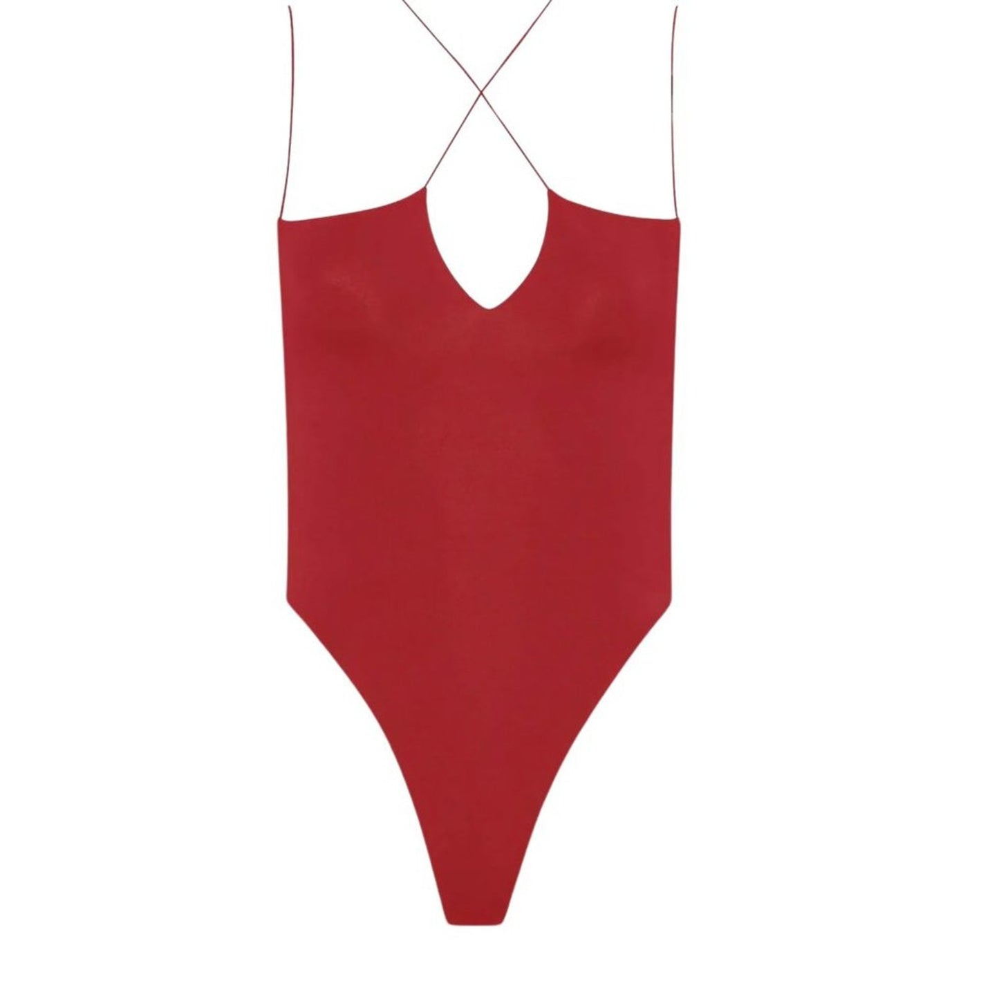 SER.O.YA Echo Bodysuit in Red NWT Size Large