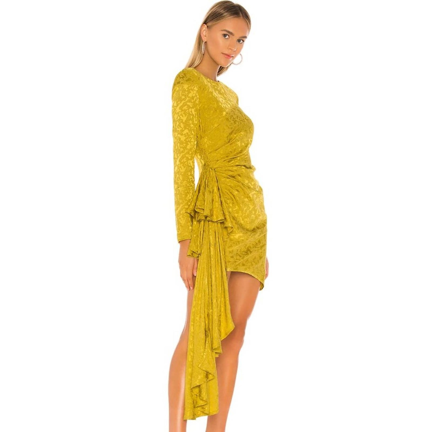 Lovers and Friends Matilda Mini Dress in Citron Green NWT Size Small