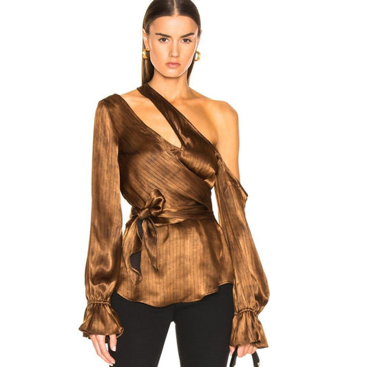 Atoir Low Lights Top Bronze Brown NWT Size XS