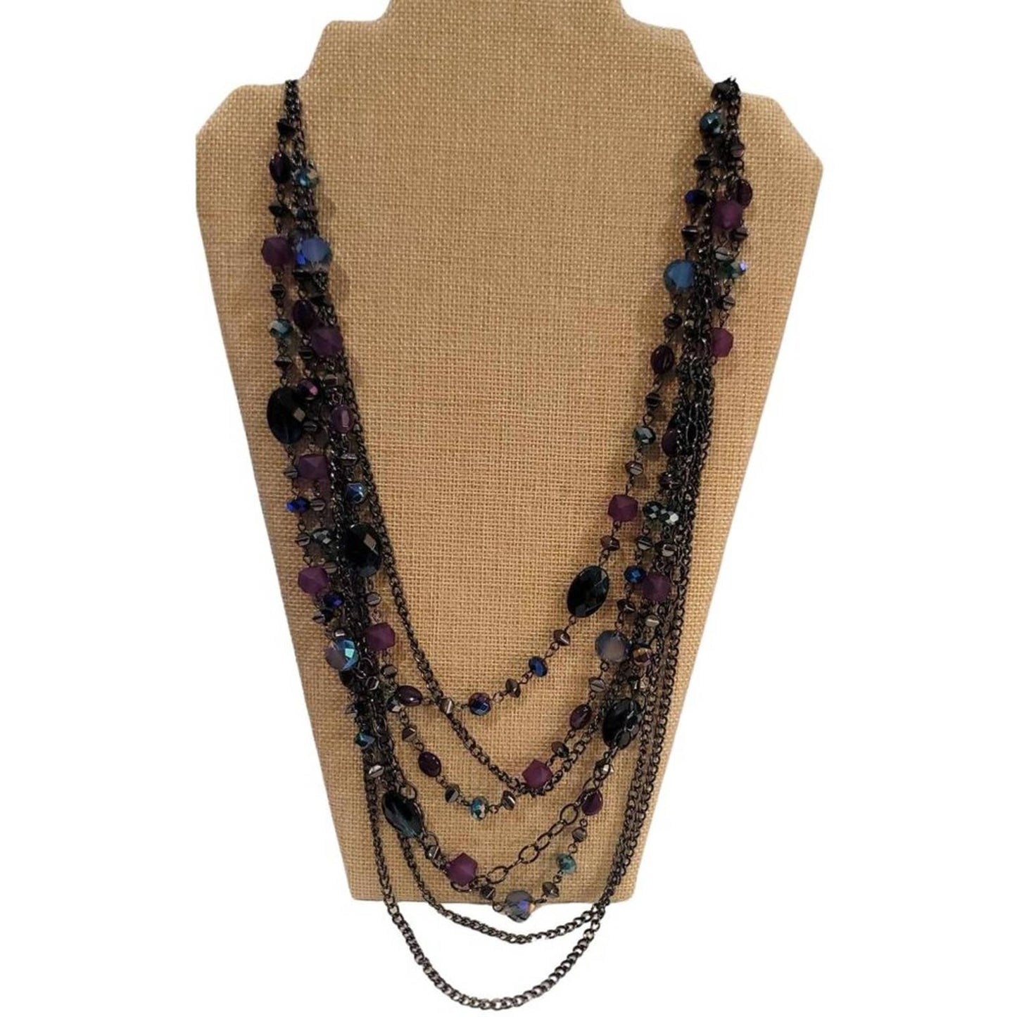 Indie Soleil Multi Chain Necklace NWT