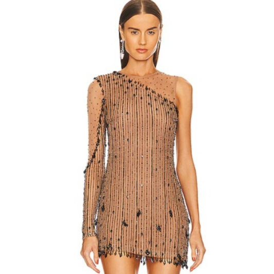 NBD Zintia Embellished Mini Dress NWT Size Medium