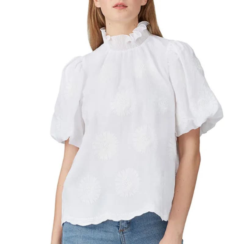Kate Spade Bloom Organza Top Excellent Condition Size XS