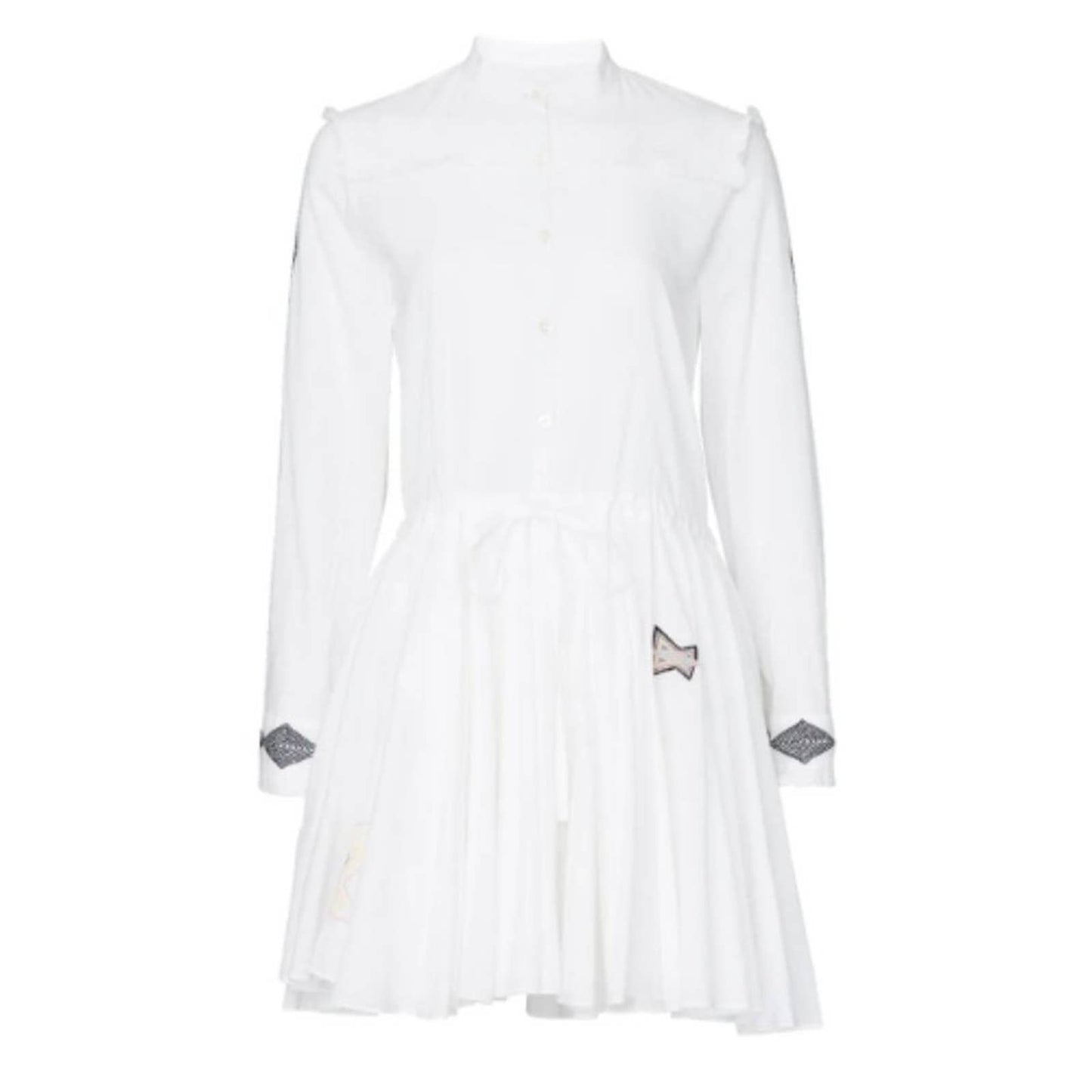 Zadig & Voltaire Ranil Dress in White Size Small