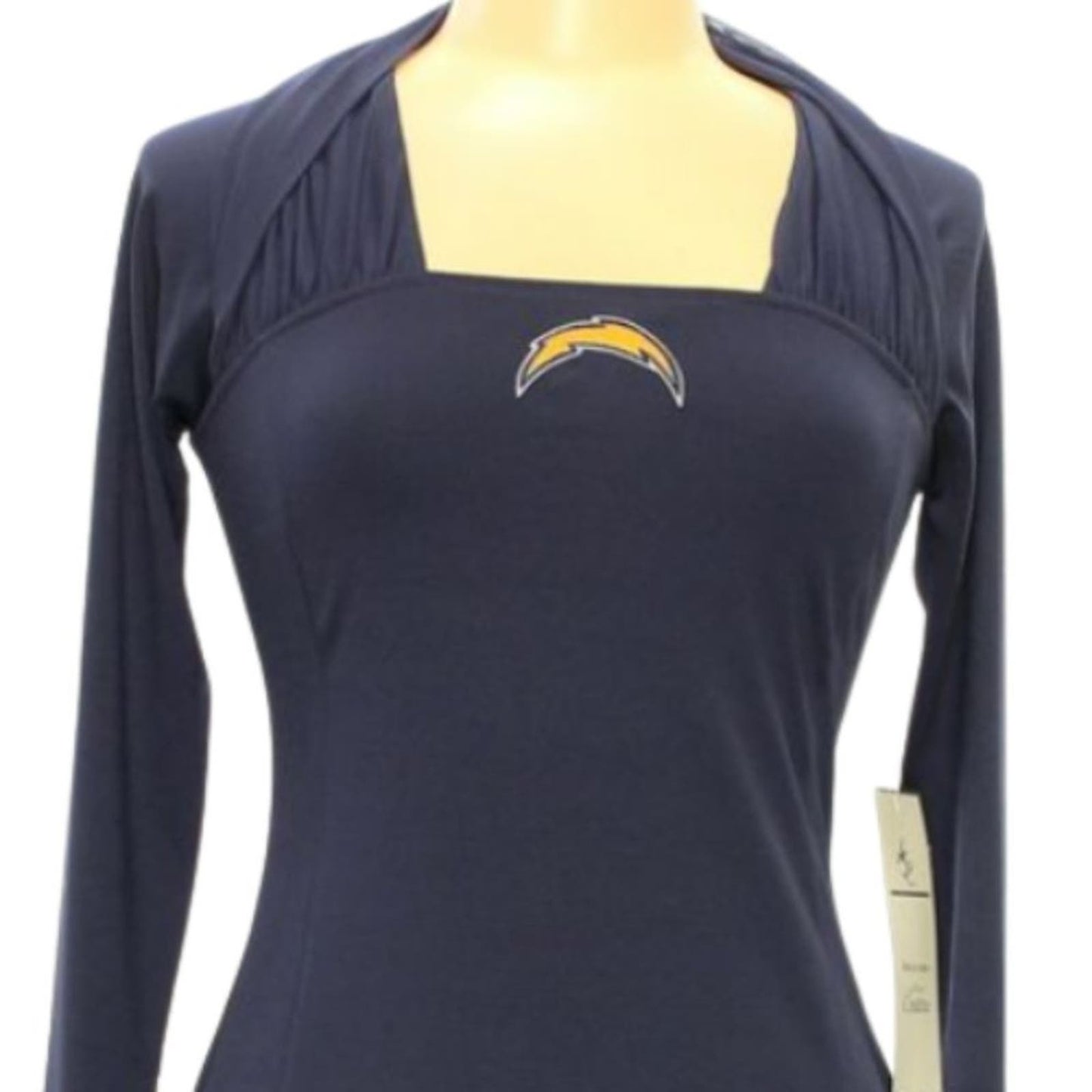 All Sport Couture LA Chargers NFL Long Sleeve Shirt NWT  XS