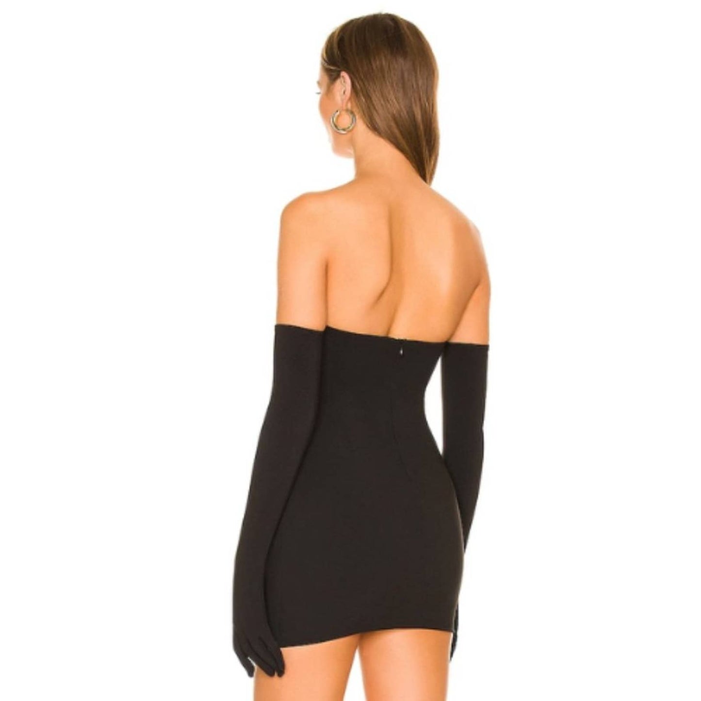 superdown Isabel Strapless Mini Dress in Black NWT Size Small