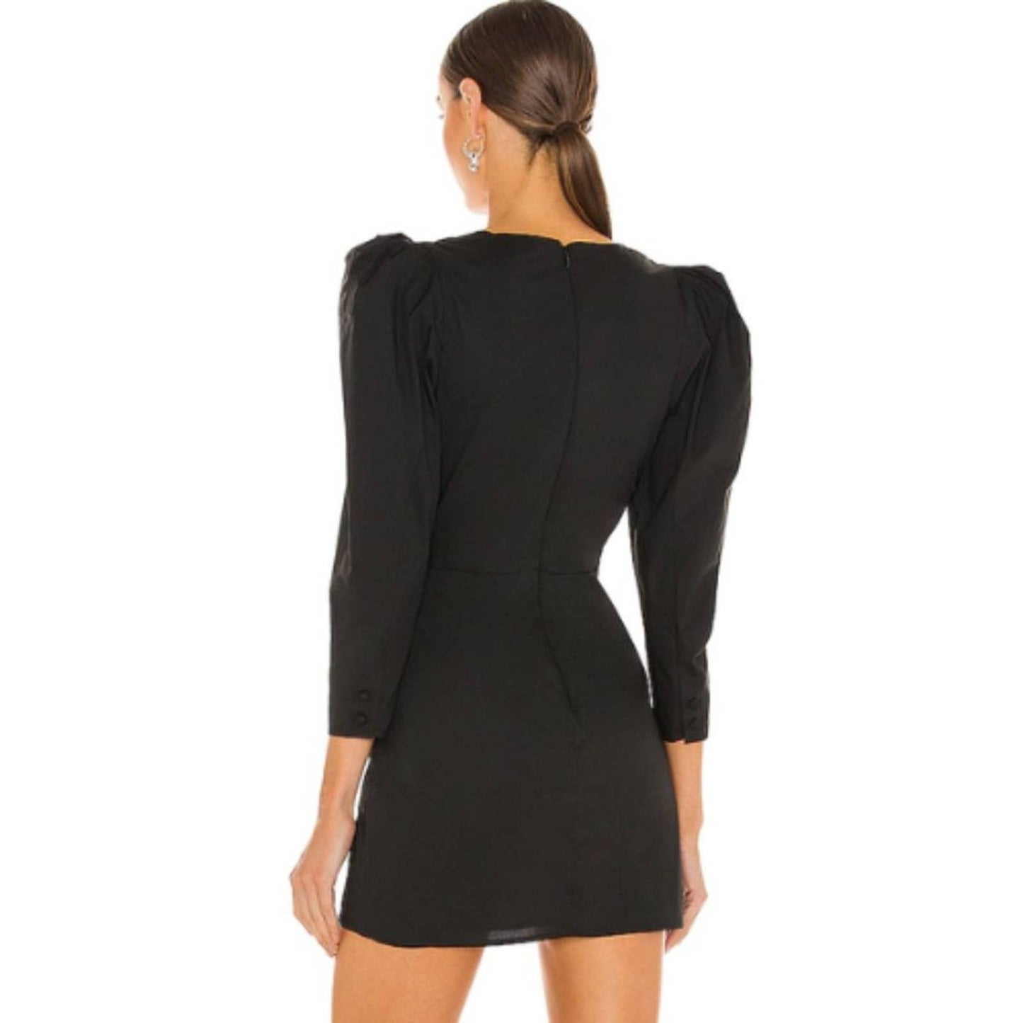 NBD Malone Mini Dress in Black NWT Size XS