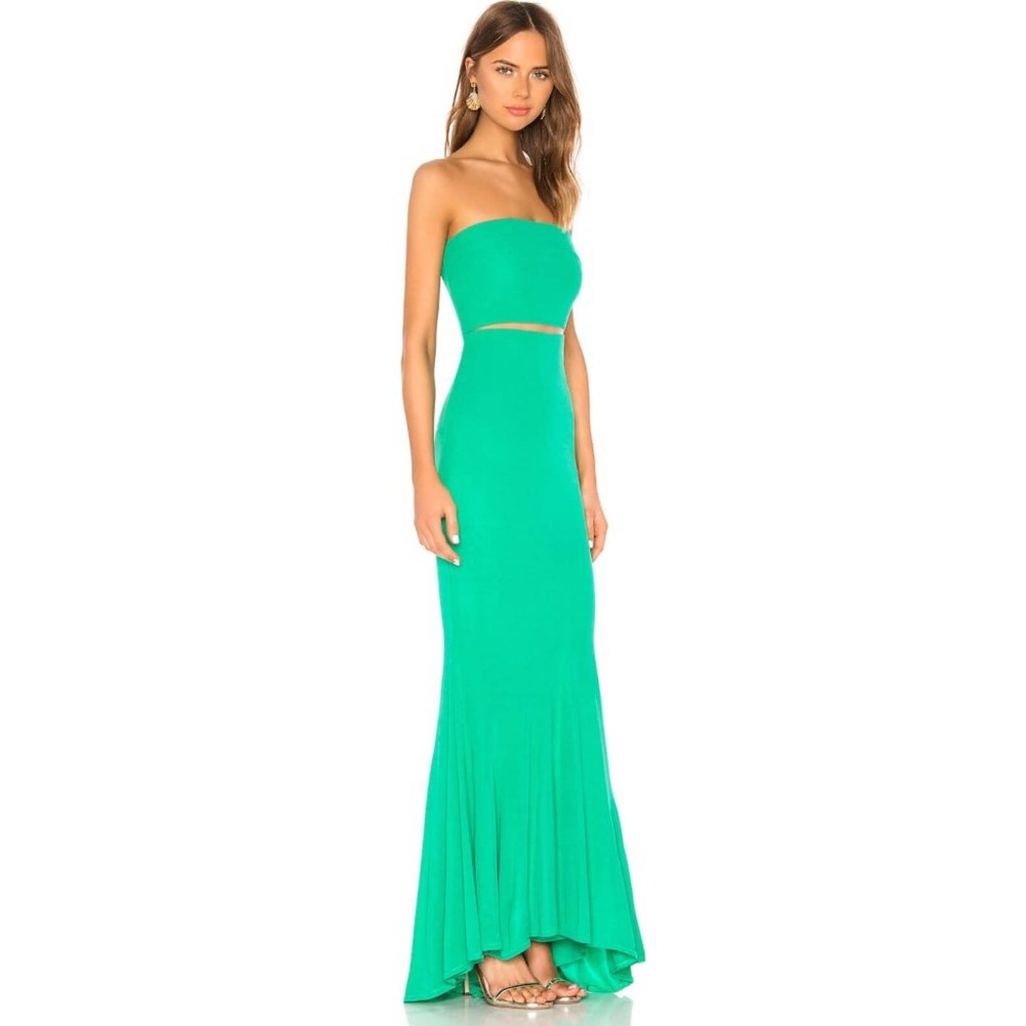 Lovers and Friends Pryce Gown in Green NWOT Size Small