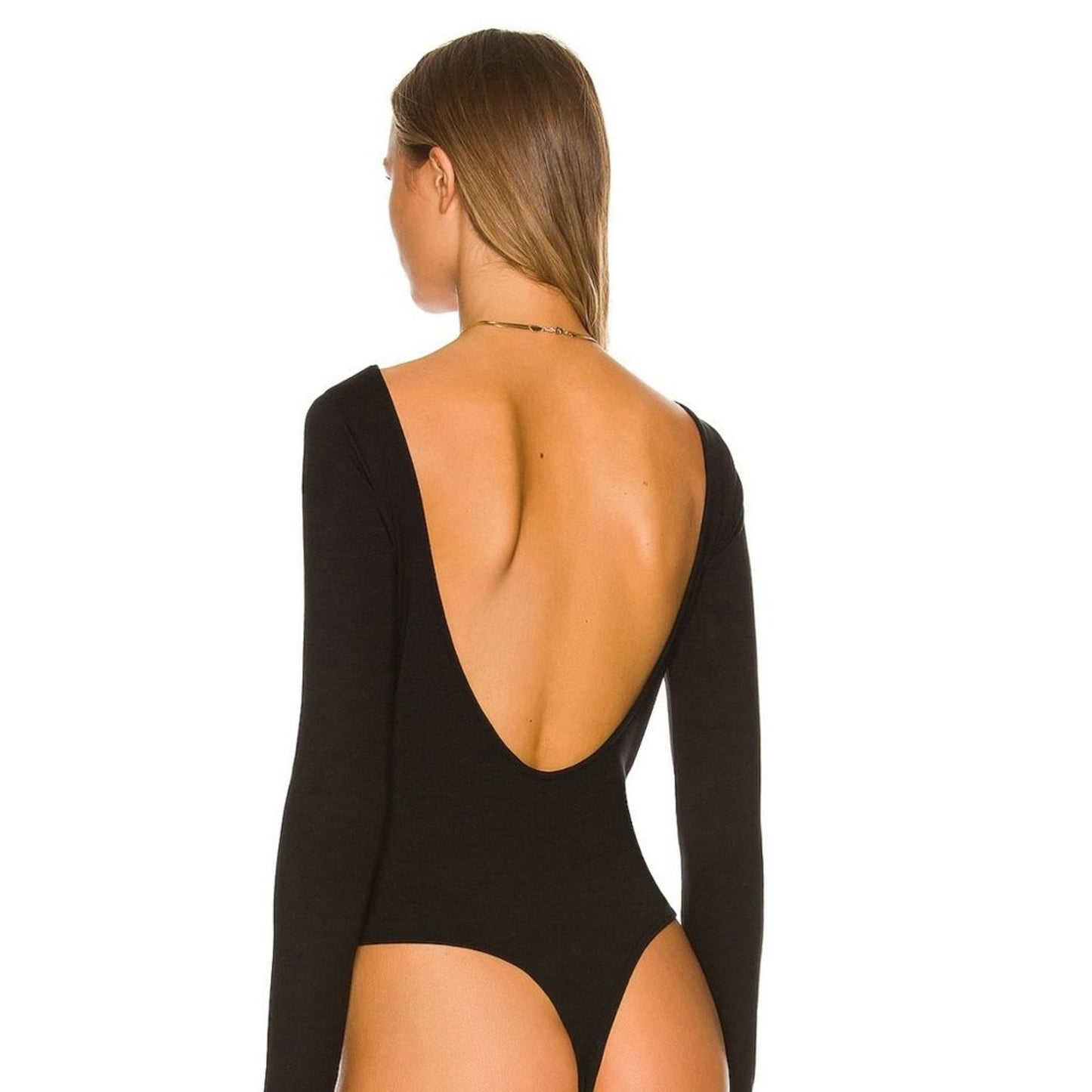 LBLC The Label Monica Bodysuit in Black  NWT Size XS