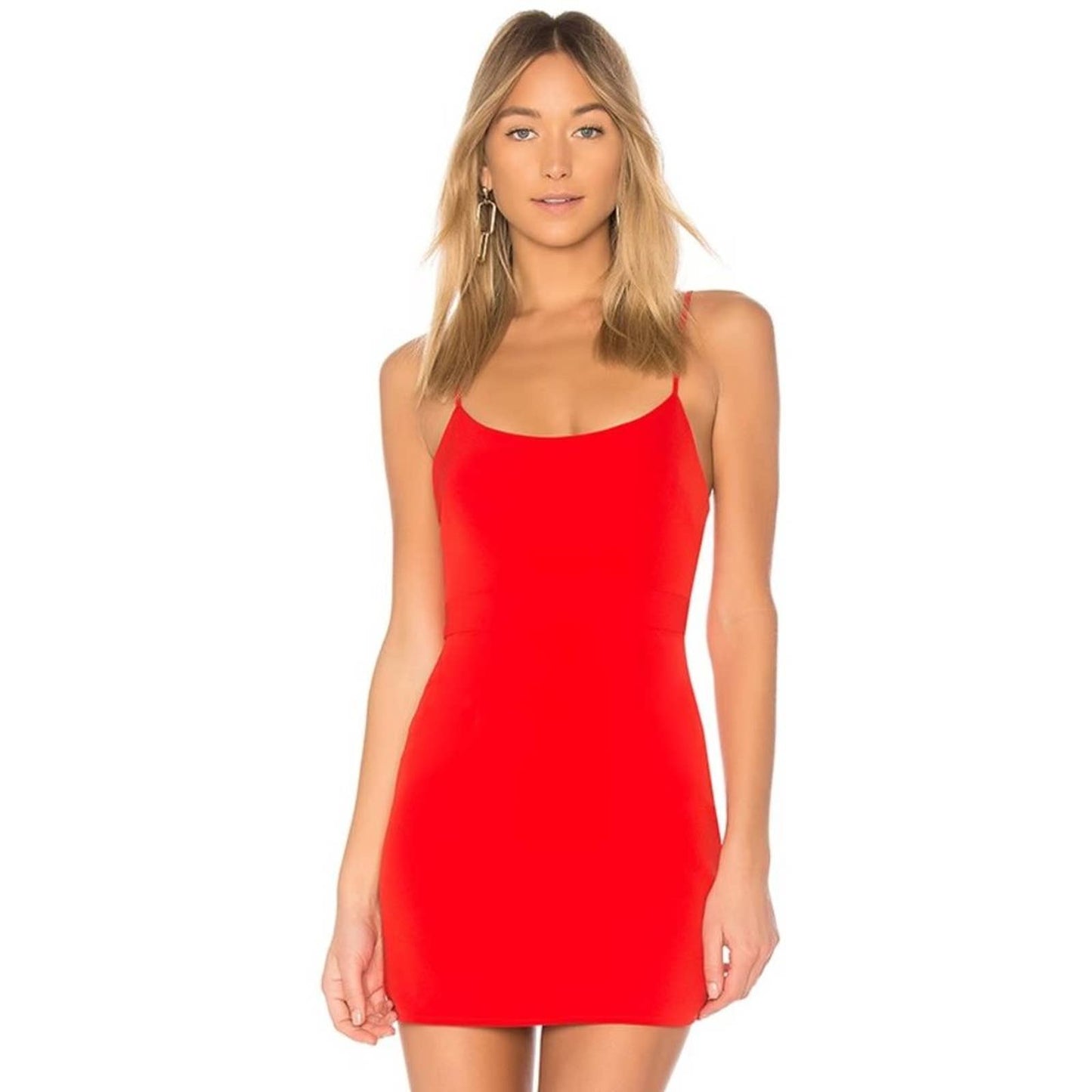 NBD Gracey Dress in Red NWT Size Small