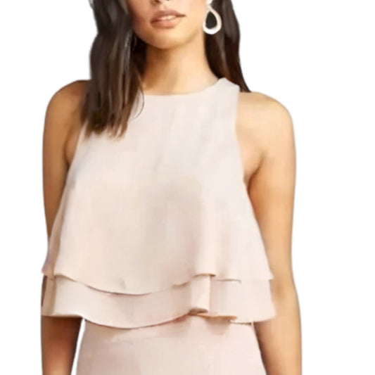 Show Me Your Mumu King Crop Top in Dusty Blush NWT Size Medium