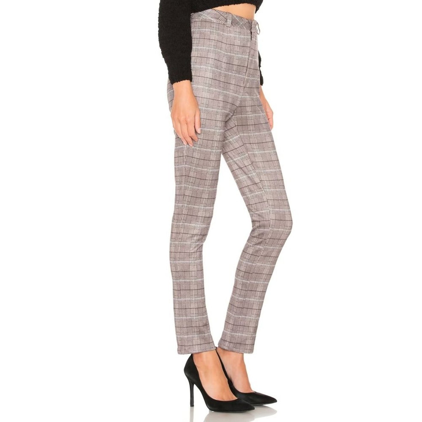 by the way. Jimi Cropped Pant in Plaid Multi NWT Size Small