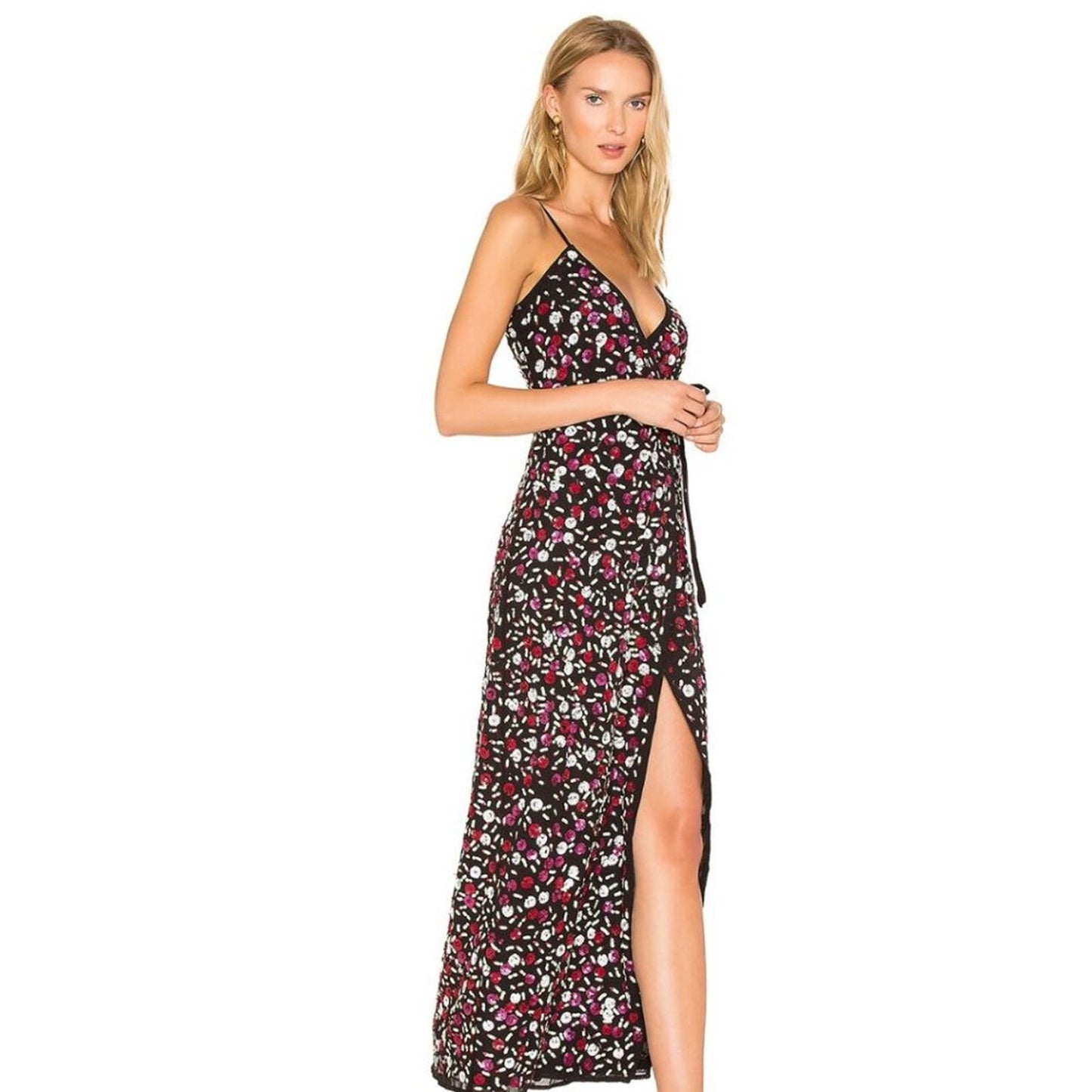 LPA Dress 138 in Floral Sequin NWT Size XS