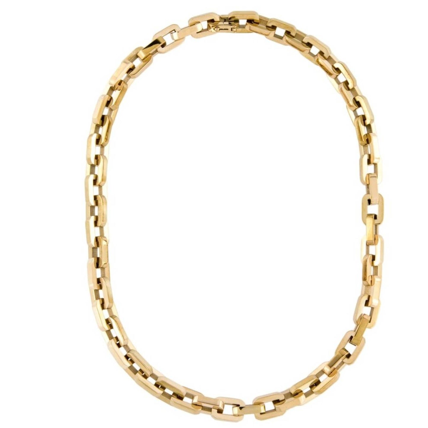 Eddie Borgo Supra Chain Link Necklace 17 inch Brand New