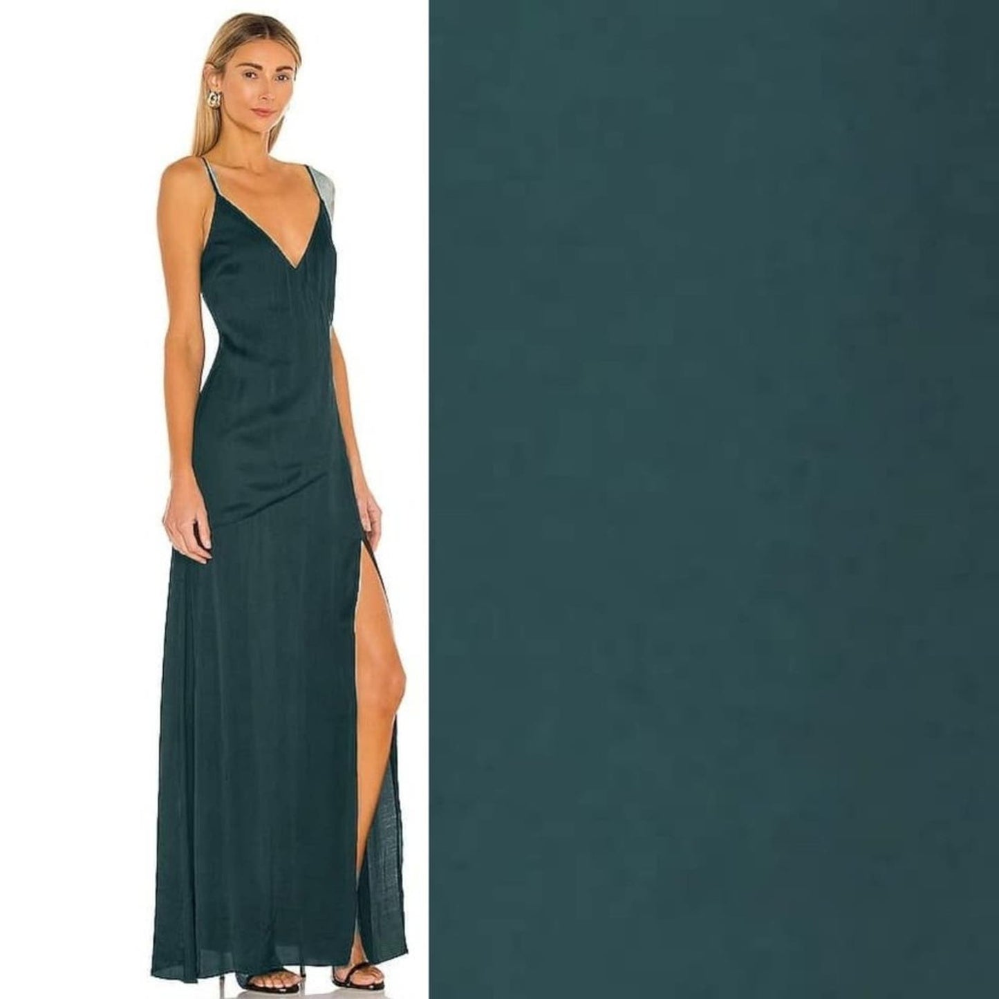 Lovers and Friends Westlake Maxi Dress  in Evergreen NWOT Size Small