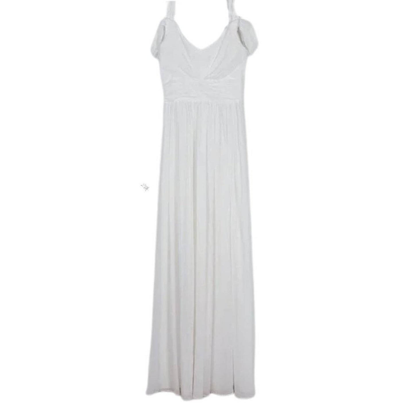 Lulu's Ocean of Elegance Maxi Dress in Ivory NWT Size XXS