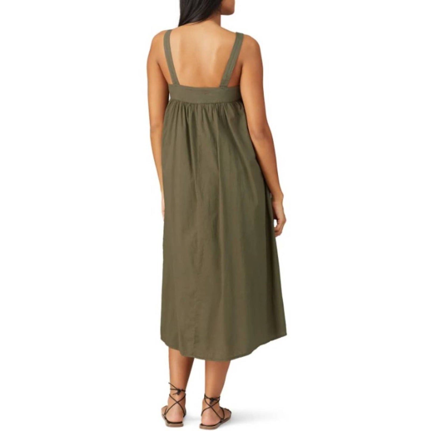 XIRENA Kynsley Dress in Olive Green Size Medium