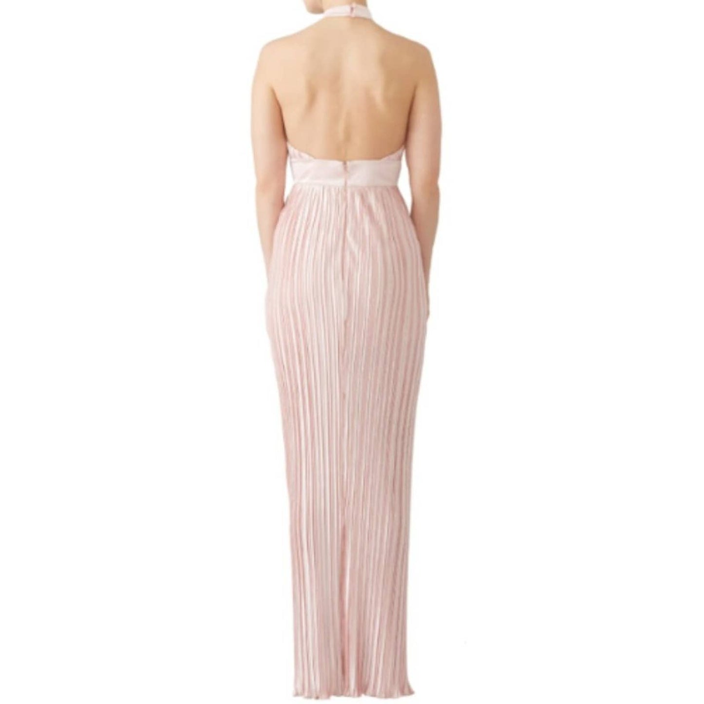 The Jetset Diaries TJD Blush Aster Halter Gown in Pink in Size 4