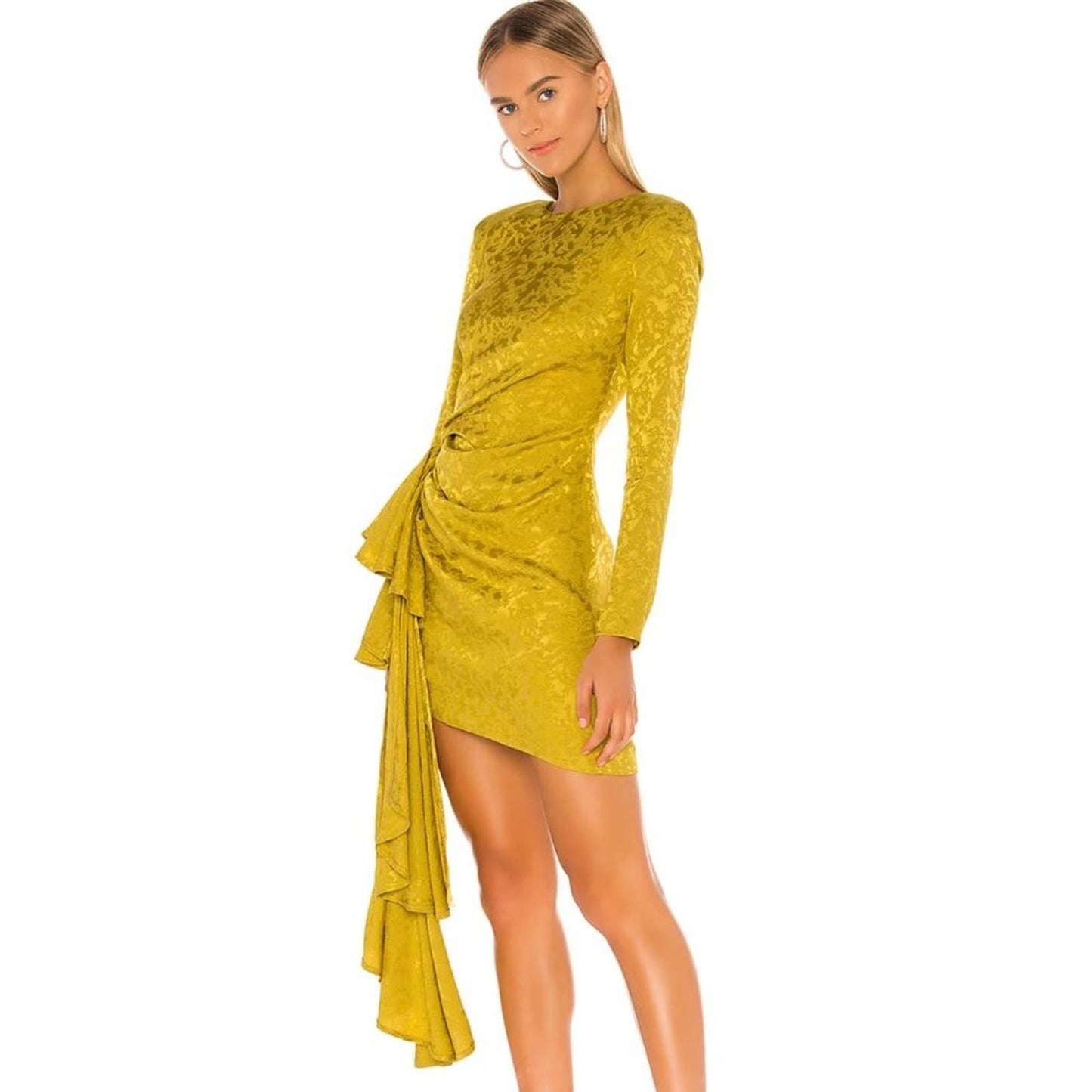 Lovers and Friends Matilda Mini Dress in Citron Green NWT Size Small