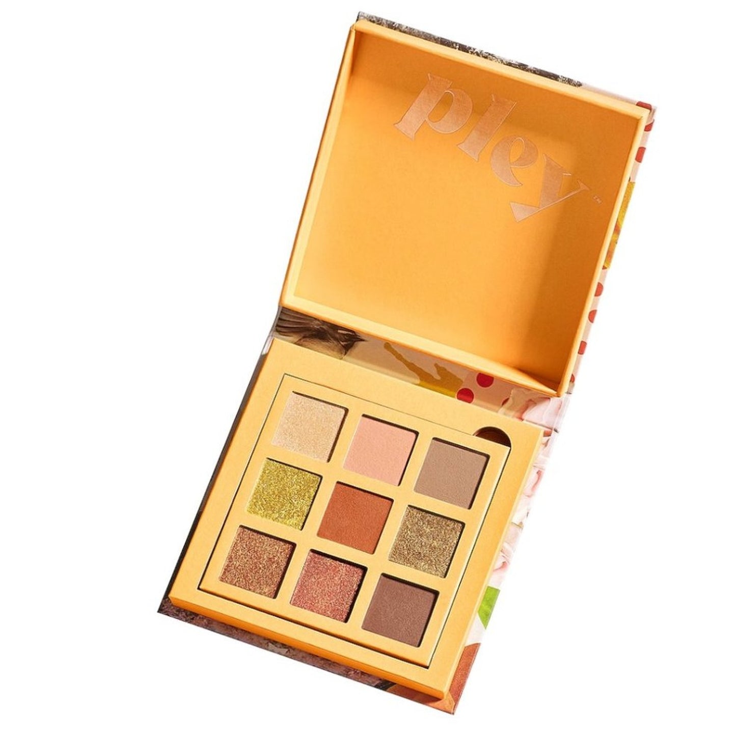 Pley Beauty Pleyer Palette 9 Shade Eyeshadow Collection in Golden Girl N…