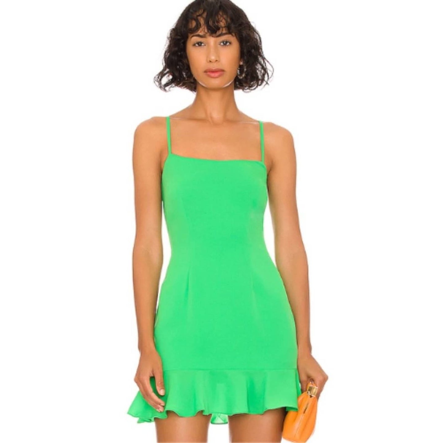 Lovers and Friends Teddy Mini Dress in Kelly Green NWT Size XS