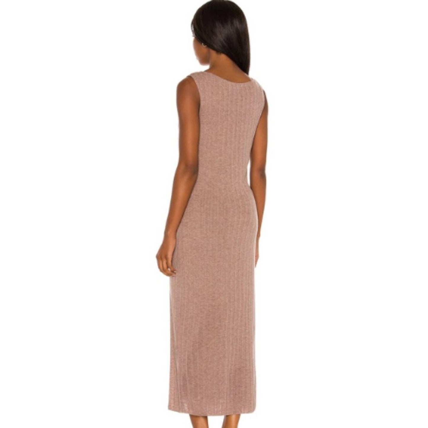 Weekend Stories Noah Knit Dress in Bark NWT Size XXS