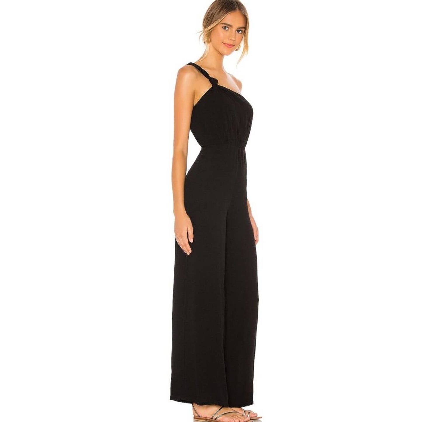 Privacy Please Blanche Jumpsuit in Black NWT Size Small