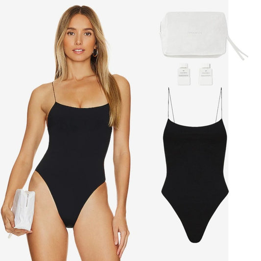 Costa Brazil x Tropic Of C Swim & Skin One Piece Kit in Black Size Medium