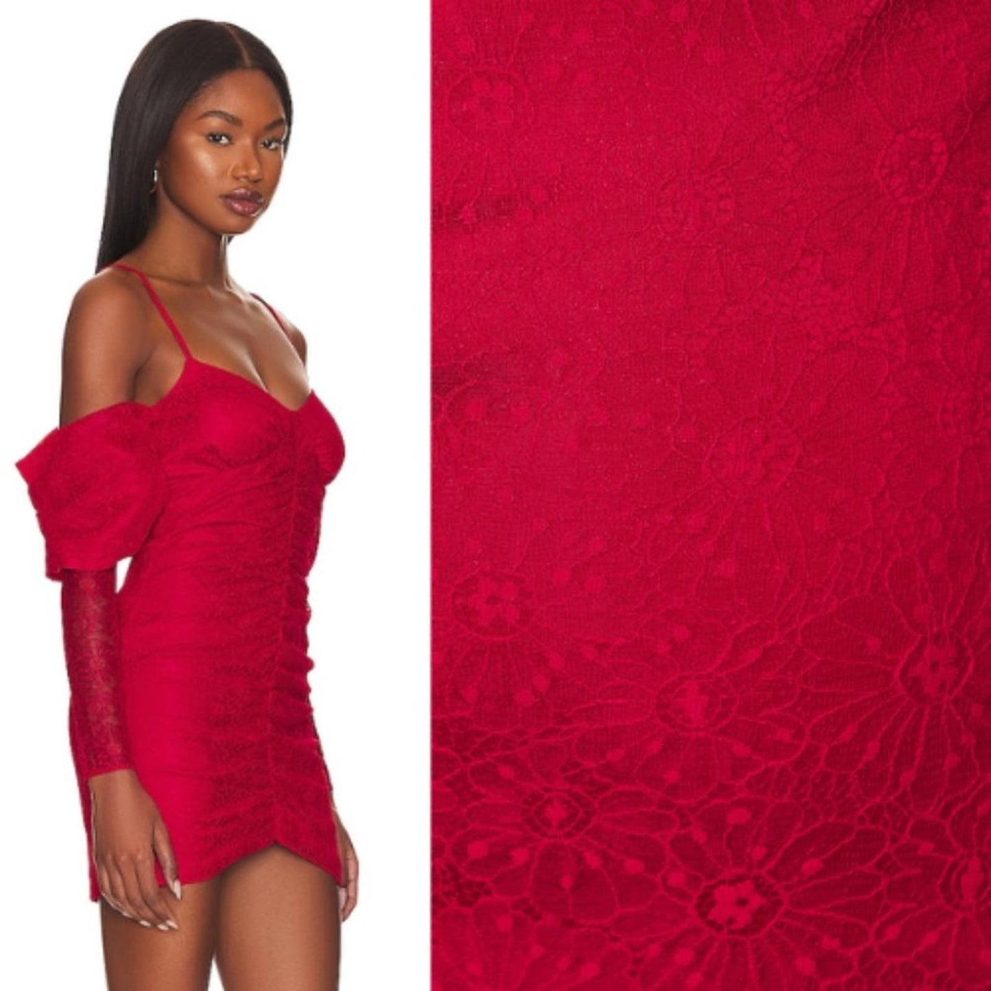 Lovers and Friends Sierra Mini Dress Lovers and Friends in Strawberry Red NWT S