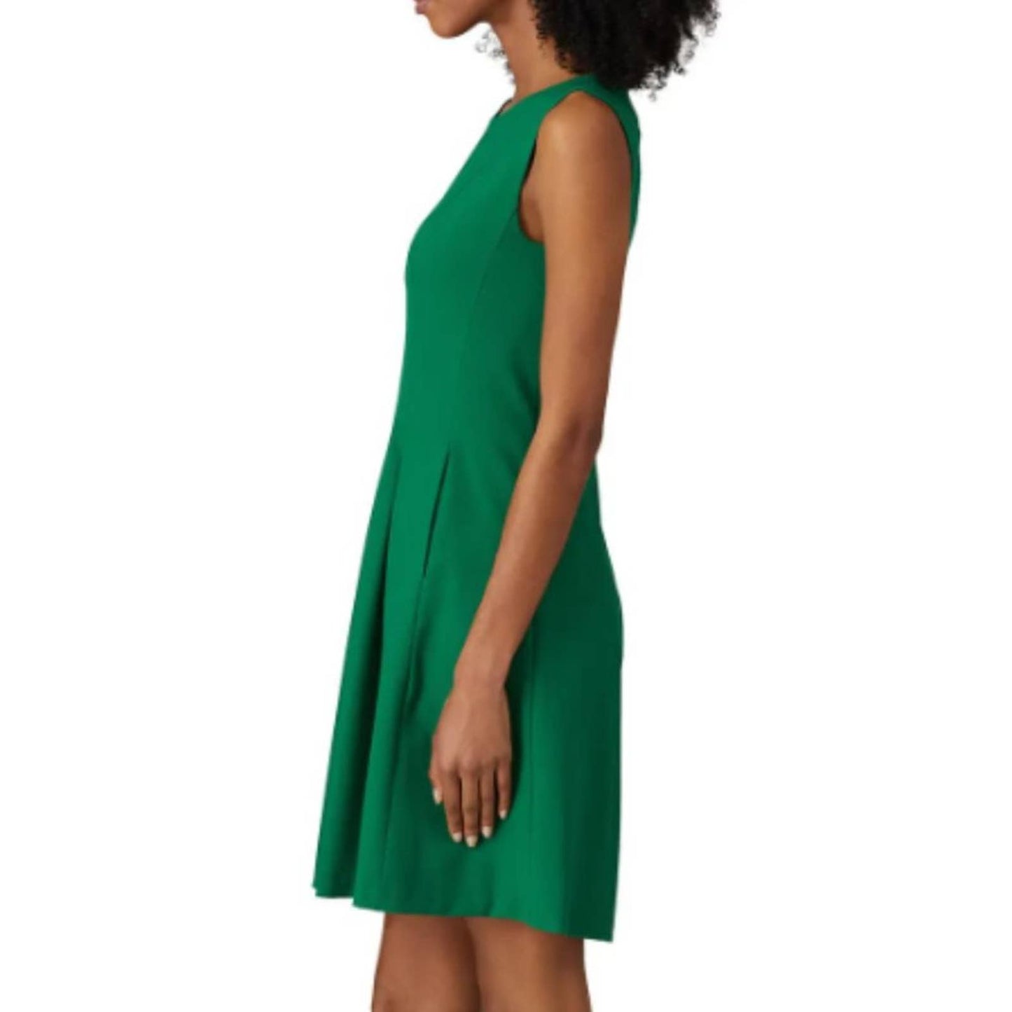 Of Mercer Green Juniper Fit and Flare Dress Size 6