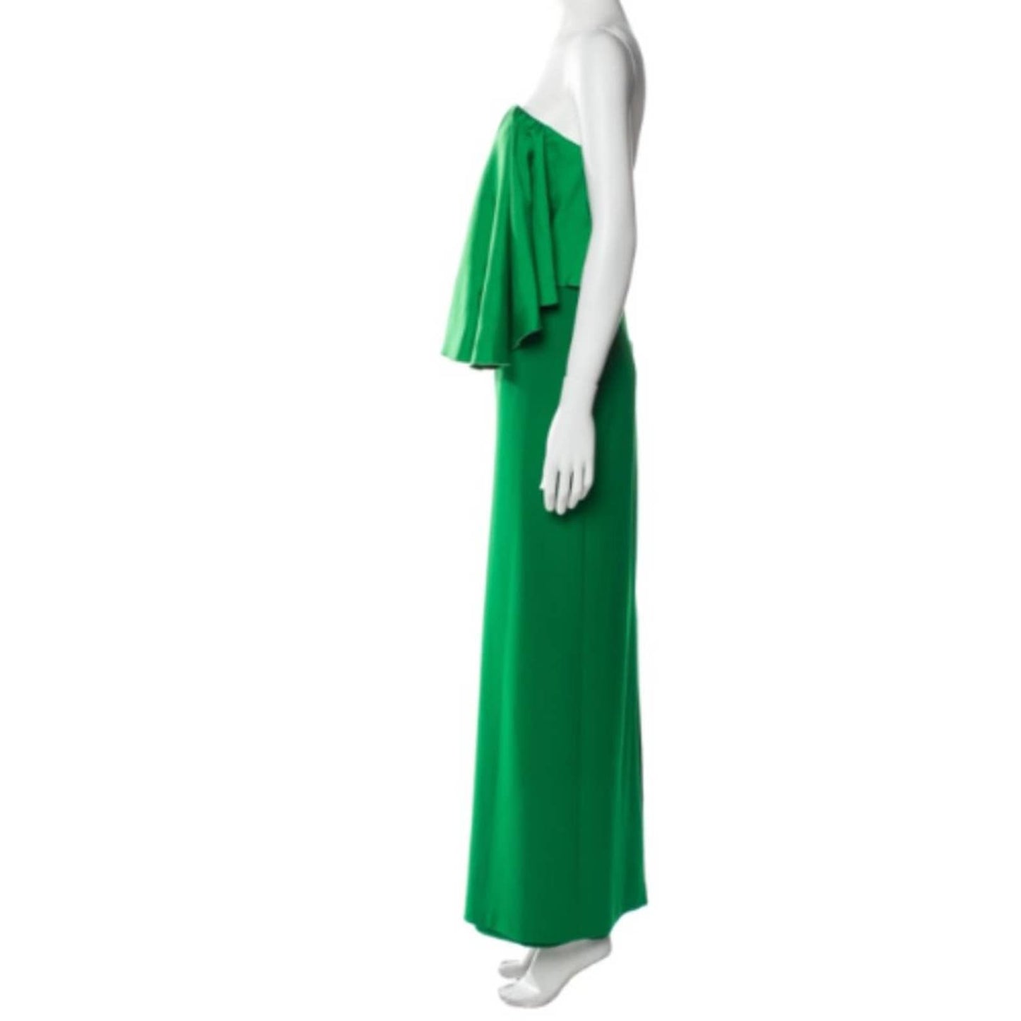 Solace London Green Liv Ruffle Gown Size 10