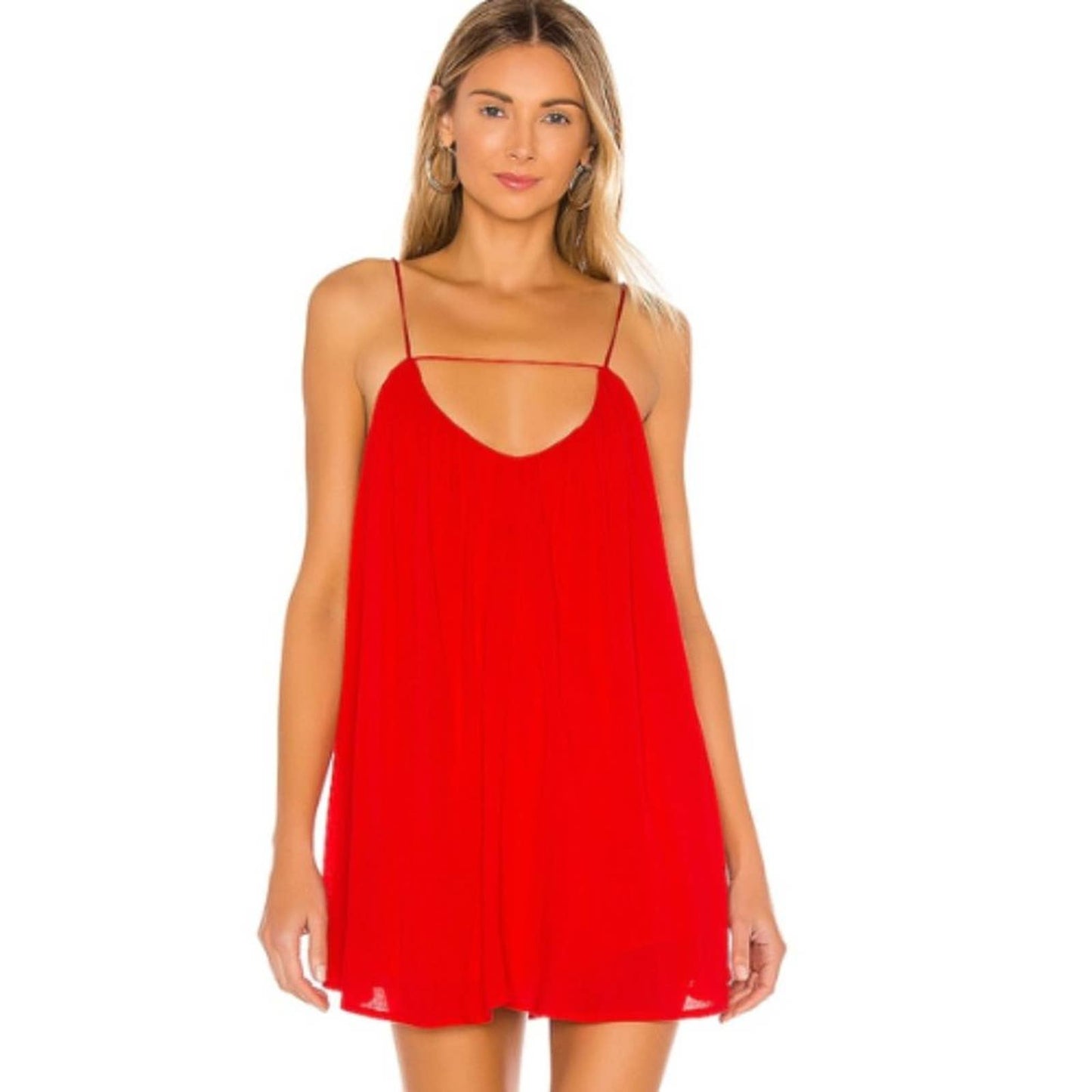 Superdown Sylvia Mini Dress in Red NWT Size Small